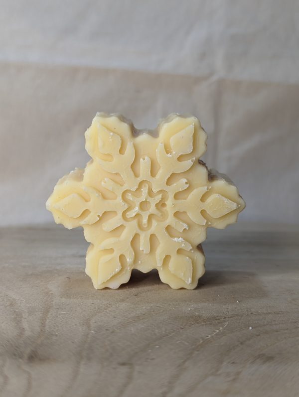 Winter Snowflake Artisan Soap - Image 4