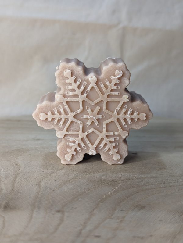 Winter Snowflake Artisan Soap - Image 2