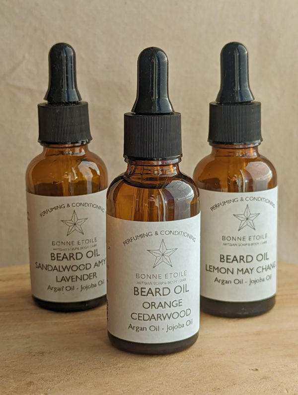 Lemon + Peppermint Beard Oil