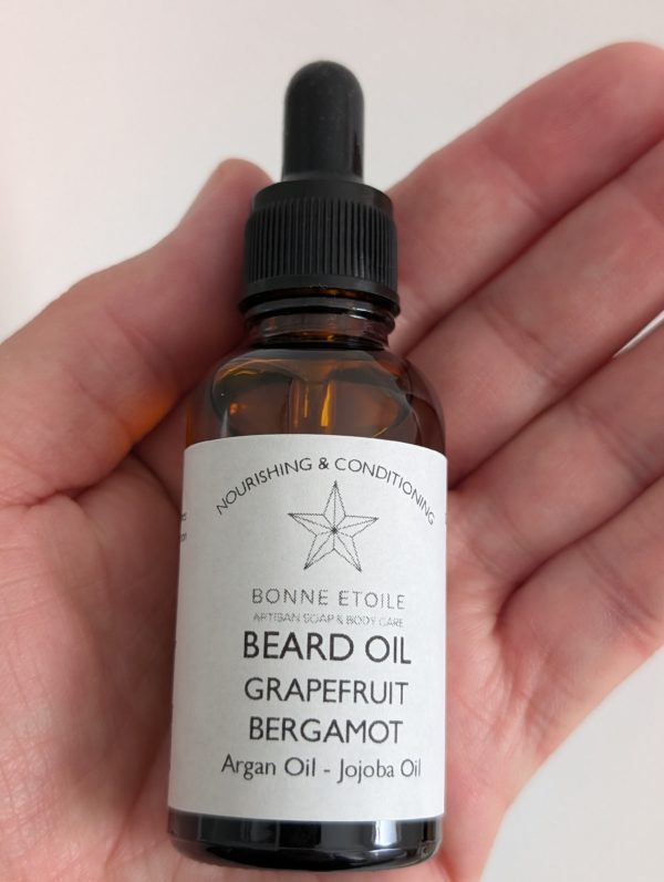 Grapefruit + Bergamot Beard Oil (NEW) - Image 2