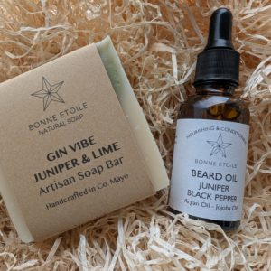 Juniper Beard Oil & Soap Gift Box
